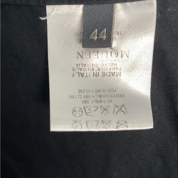 Alexander McQueen Vintage 2007 Black High-Collar Lace Accent Blouse - Picture 10 of 12